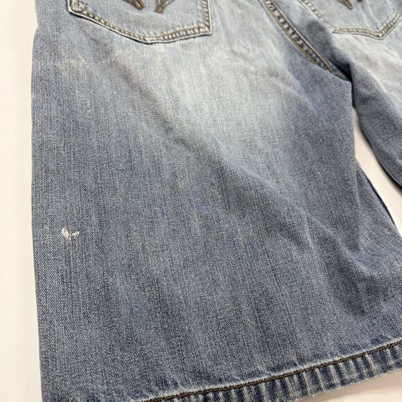 Vintage Rocawear Baggy Jorts Mens Size 34 Grunge Hip Hop Skater Cyber Y2K‎ - Picture 4 of 7